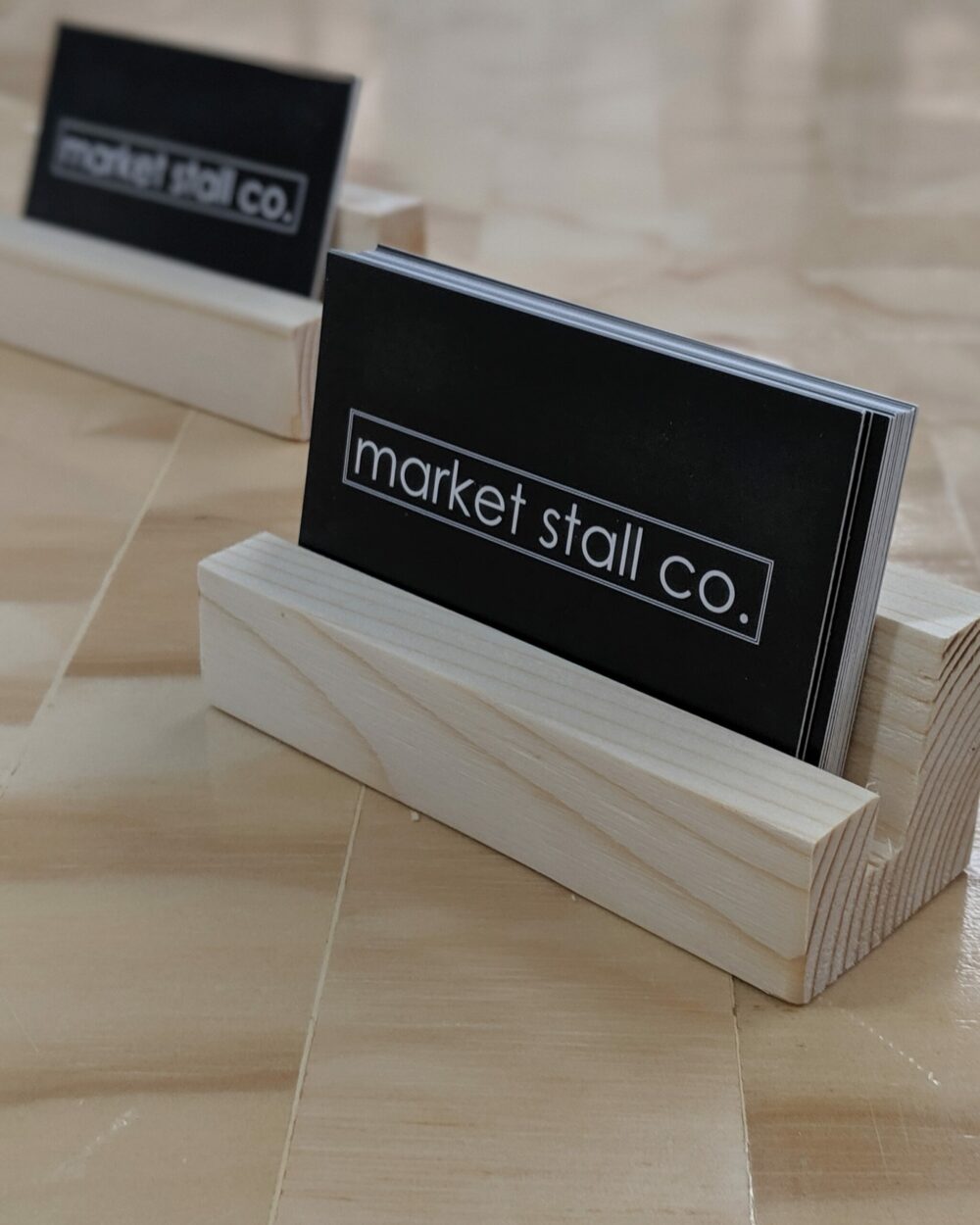 business card holder by market stall co