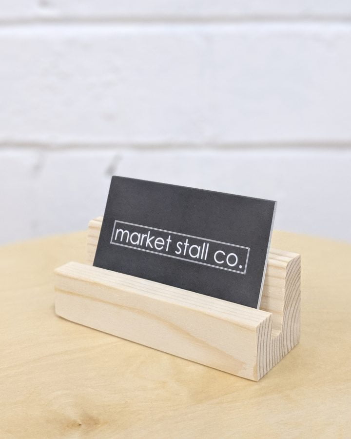 business card holder by market stall co