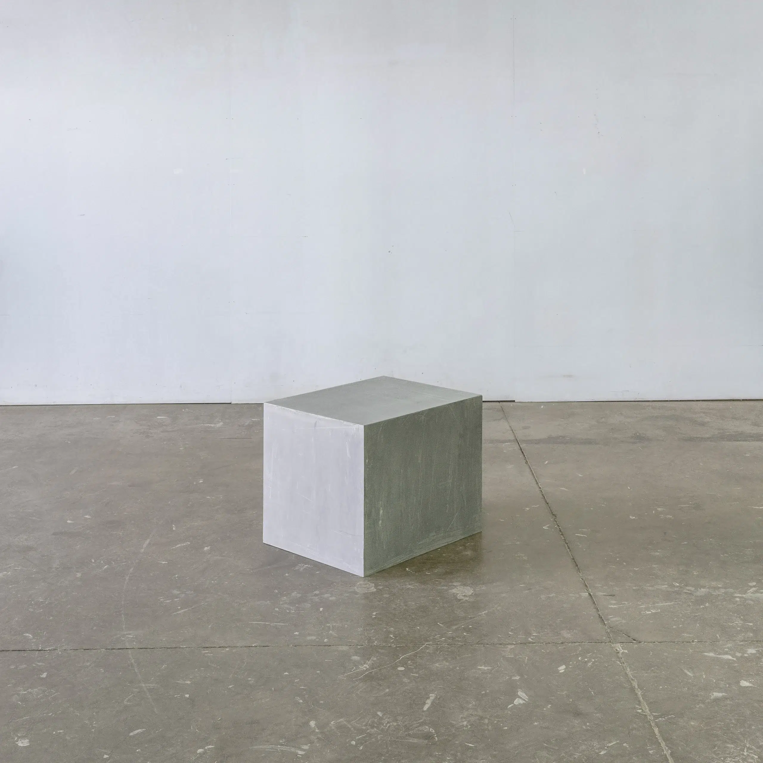 Concrete Look Painted Plinth / Box 3 Concrete Look Painted Plinth