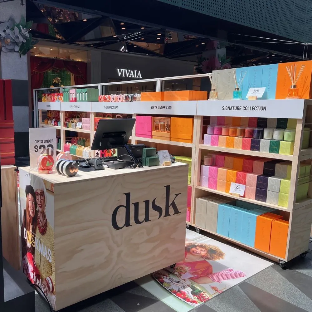 Moving to a World of Activation and Experience - dusk pop-up