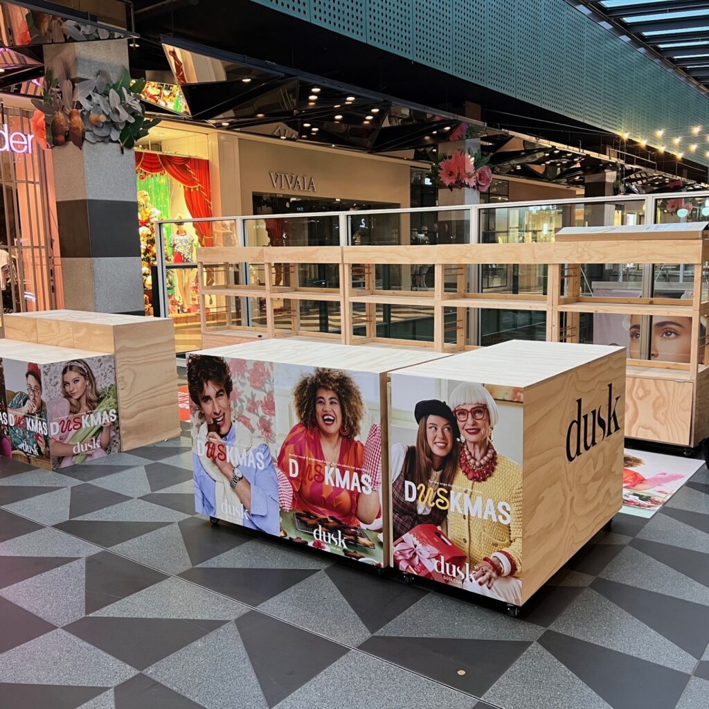 dusk duskmas pop up at melbourne central