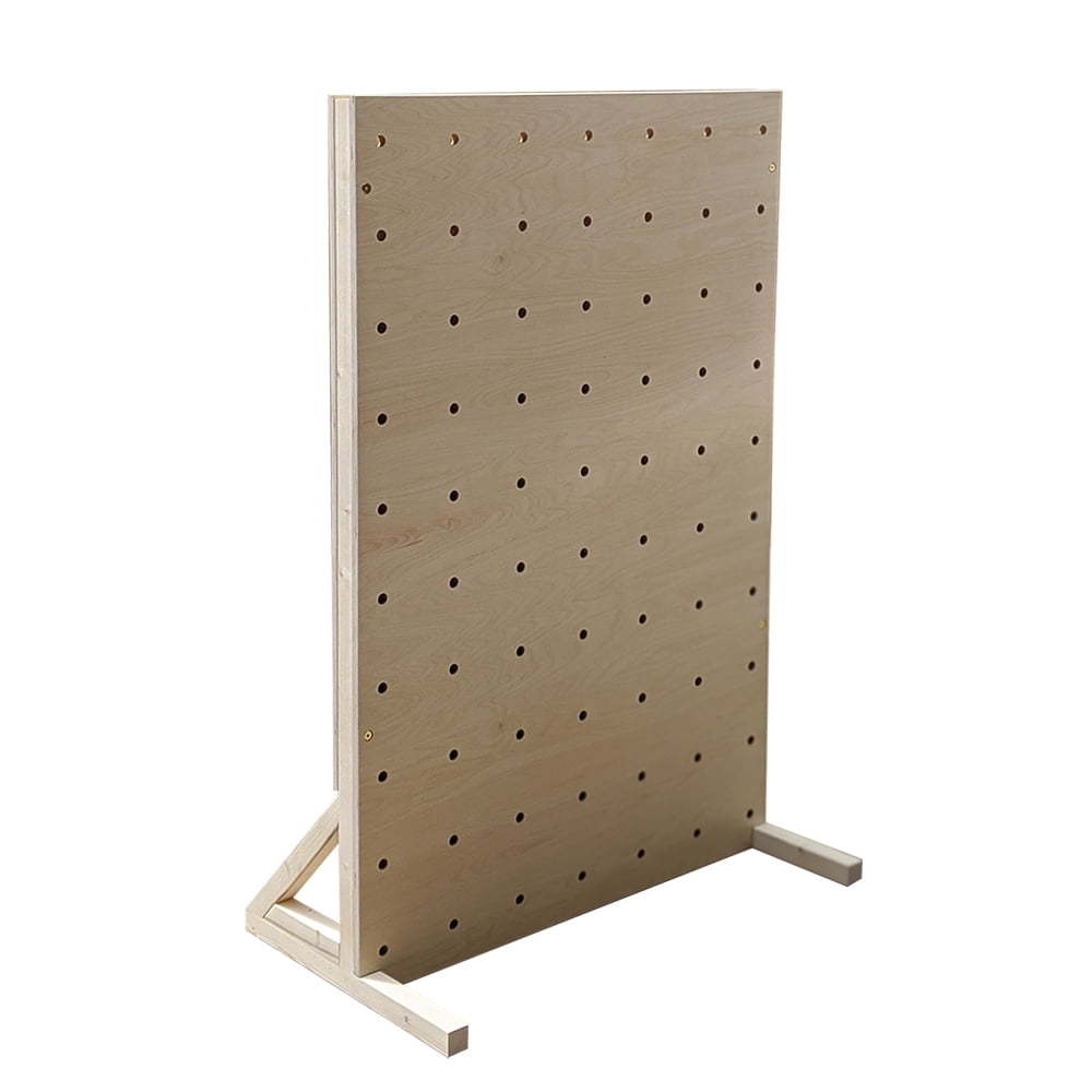 DOUBLE SIDED FREESTANDING PEGBOARDS