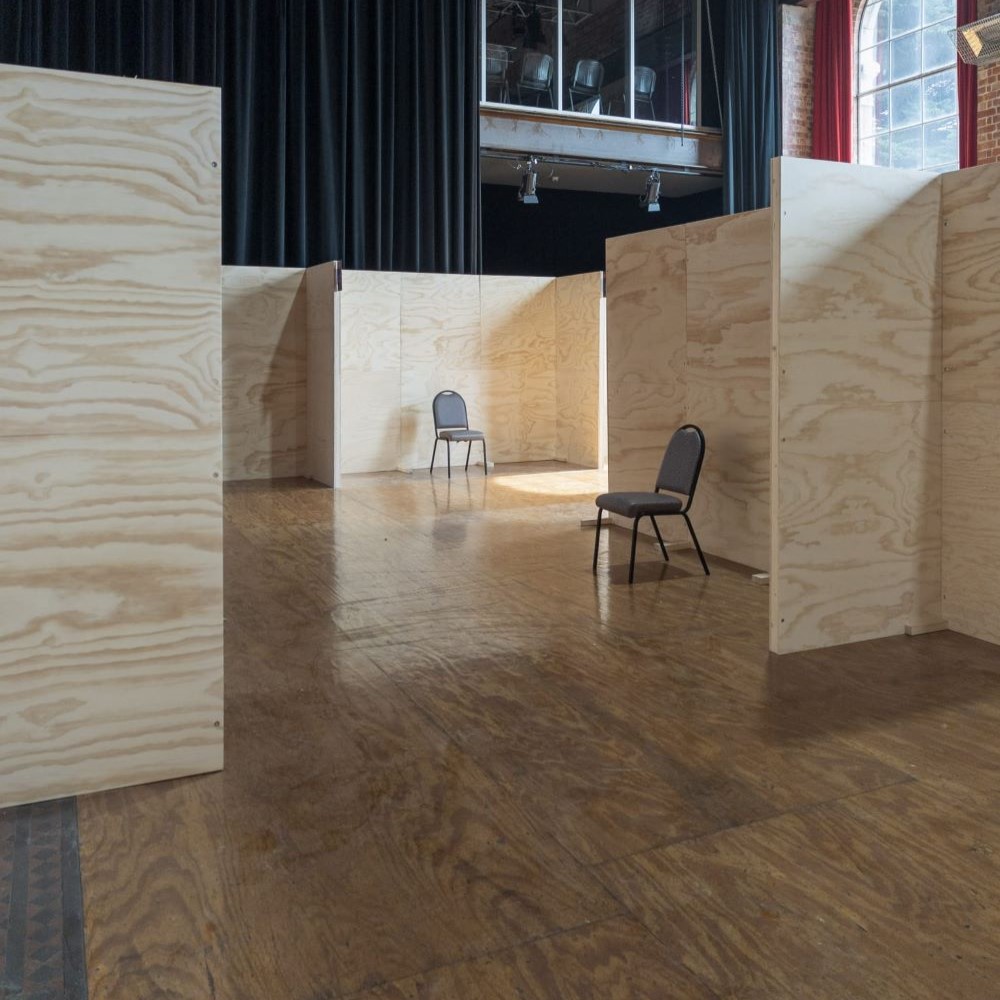 ply walling system used for the inner west art fair
