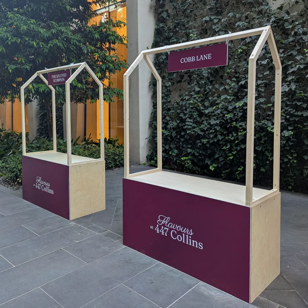 Create your perfect counter 1 market stand at collins st square