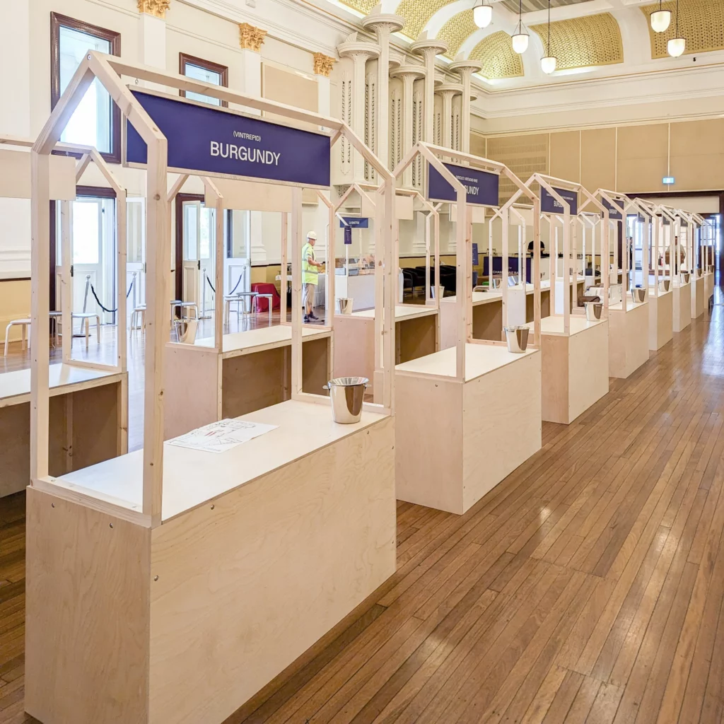 Create your perfect counter 7 market stand at wine tasting event so frenchy so chic