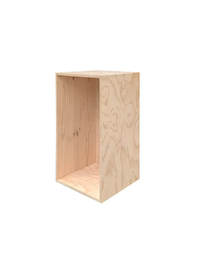 open faced plinth cut out