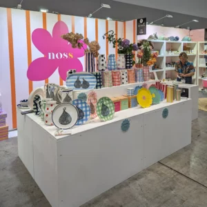 noss and co msc counter and plinth island set up at life instyle sydney 2024