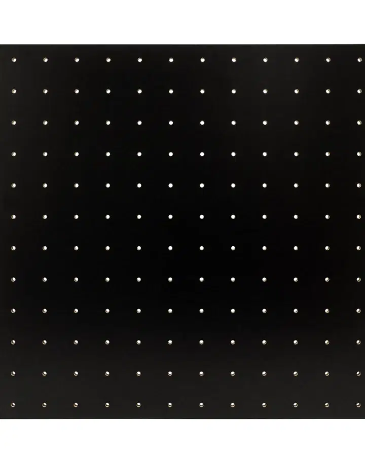 6mm Black Pegboard Panels