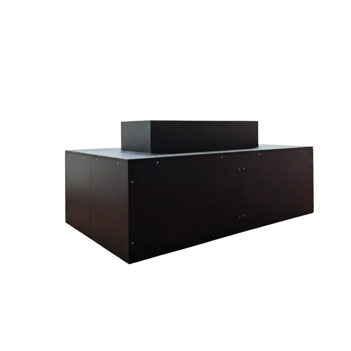 Black Tabletop Display Plinth 1 Black Tabletop Display Plinth