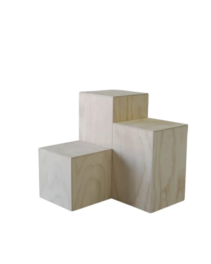 Plywood Display Plinth Set