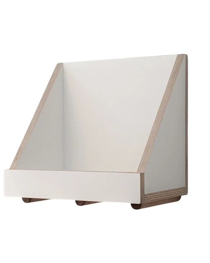 retail display box with grooves