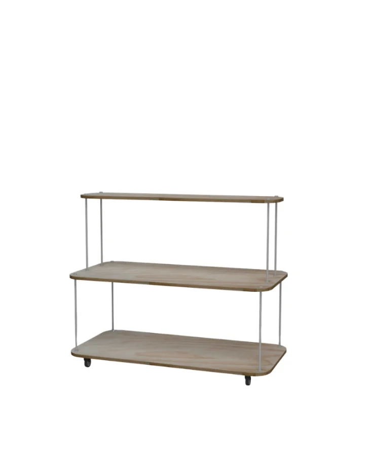 round edge centred floating stand
