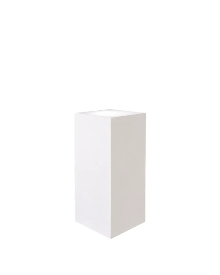 White Lightbox Plinth