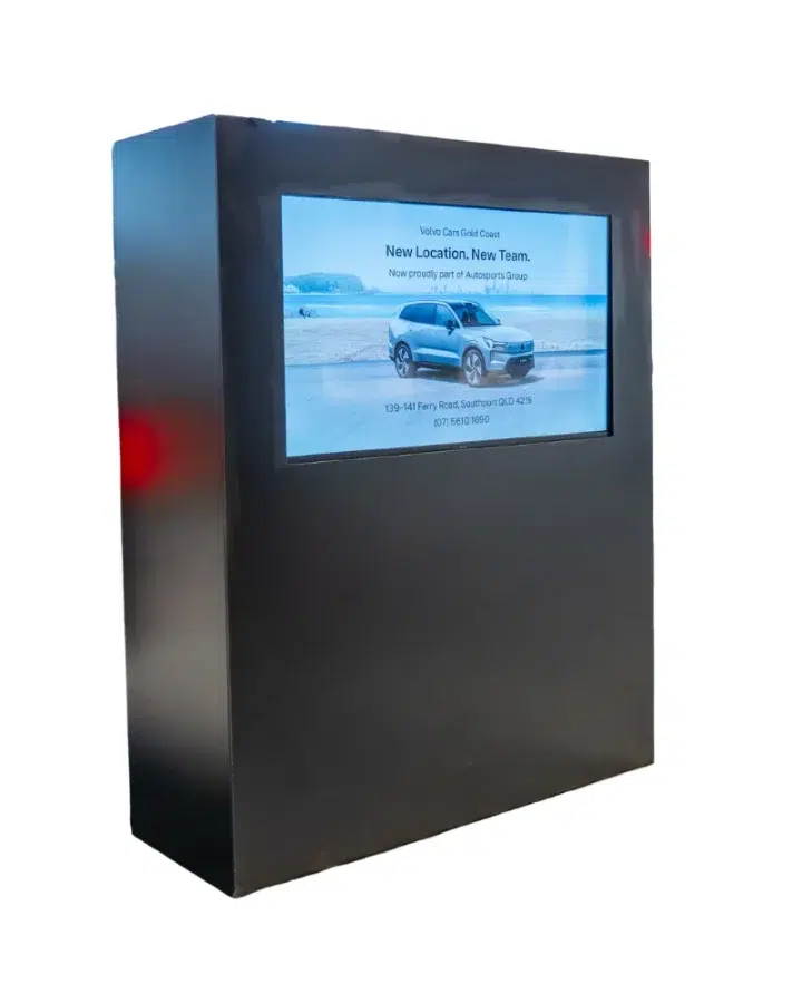 freestanding screen display