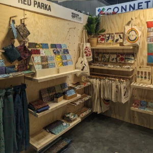 red parka agha shop shelving system panels in 2023