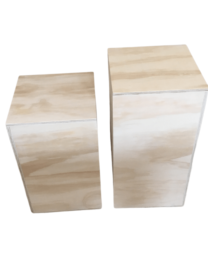 plywood plinths