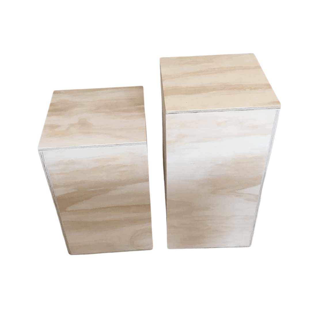plywood plinths