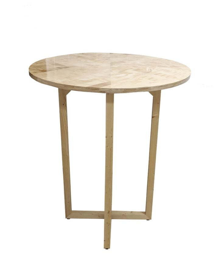 large round bar table