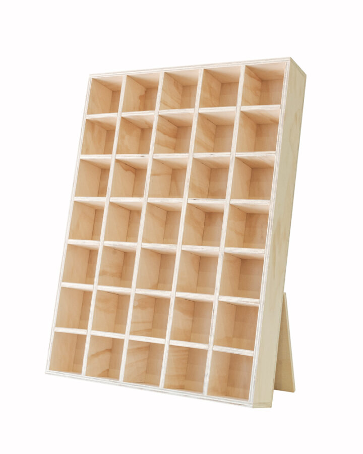 box shelves