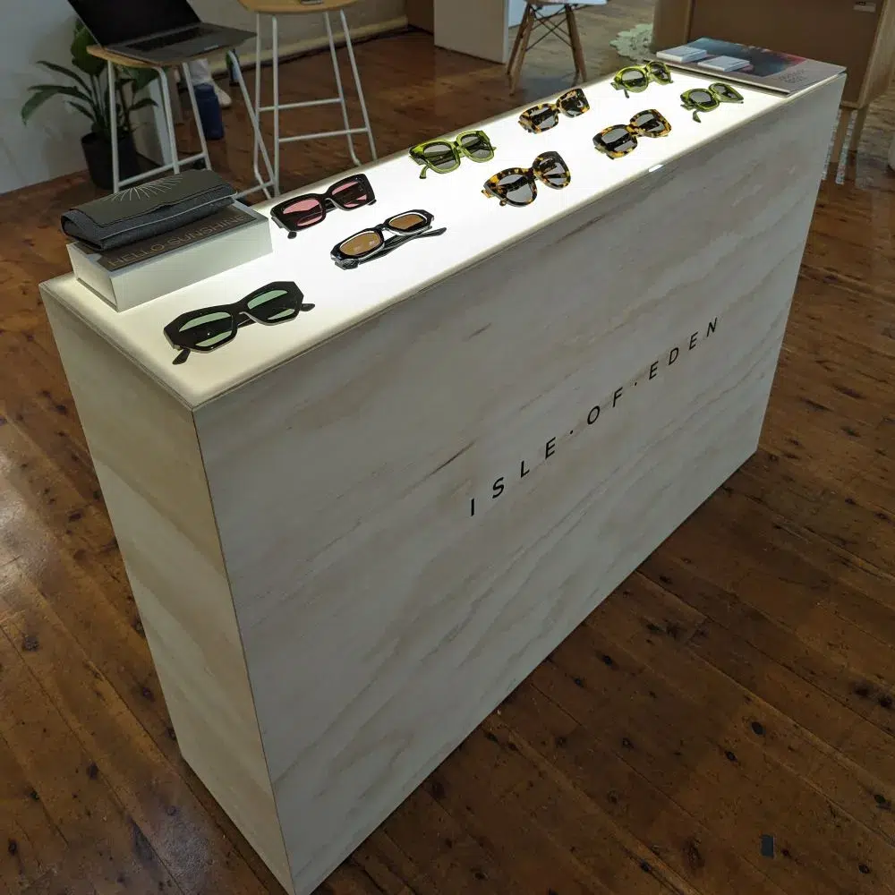 isle of eden.custom plinths.lightbox 2 1