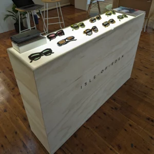custom lightbox at life instyle 2023 for isle of eden