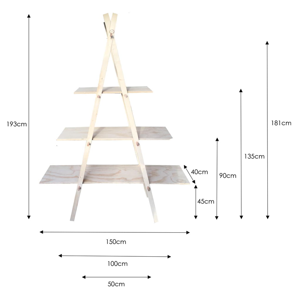 ladder a-frame dimensions