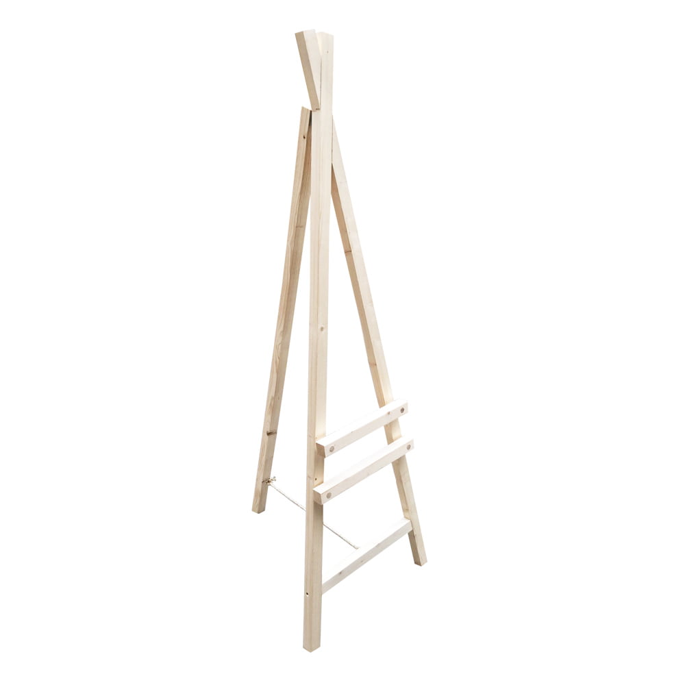 timber easel to hold sign or painting or art etc