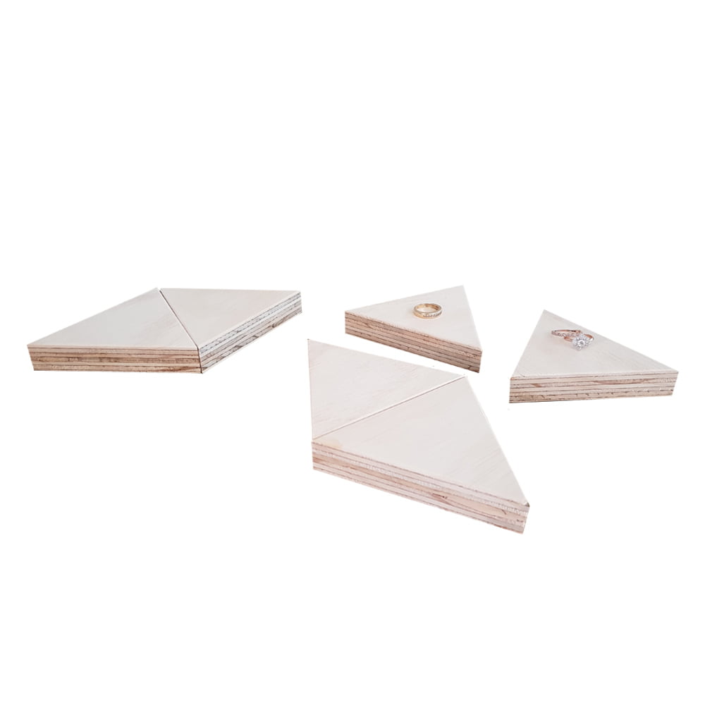 market stall co triangle display blocks with rings