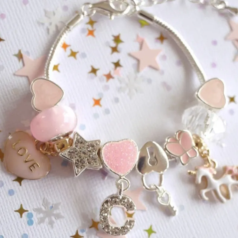 mini haven Charm Bracelet Unicorn