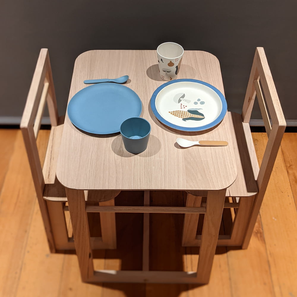 market stall co kids hardwood kids and table set