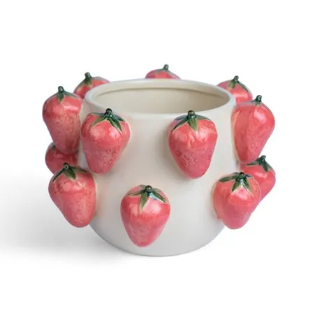 noss and co strawberry planter