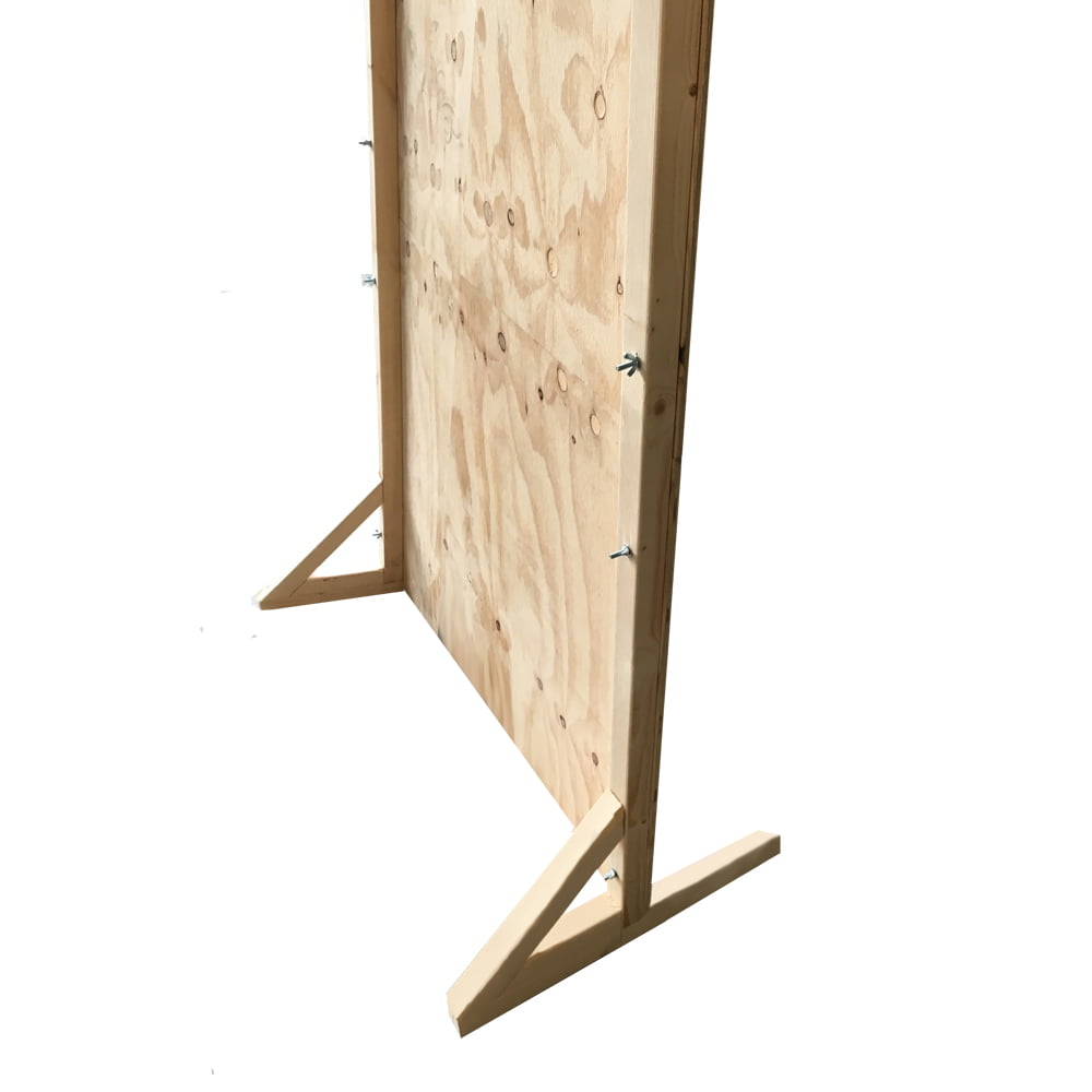 free standing ply walls market stall