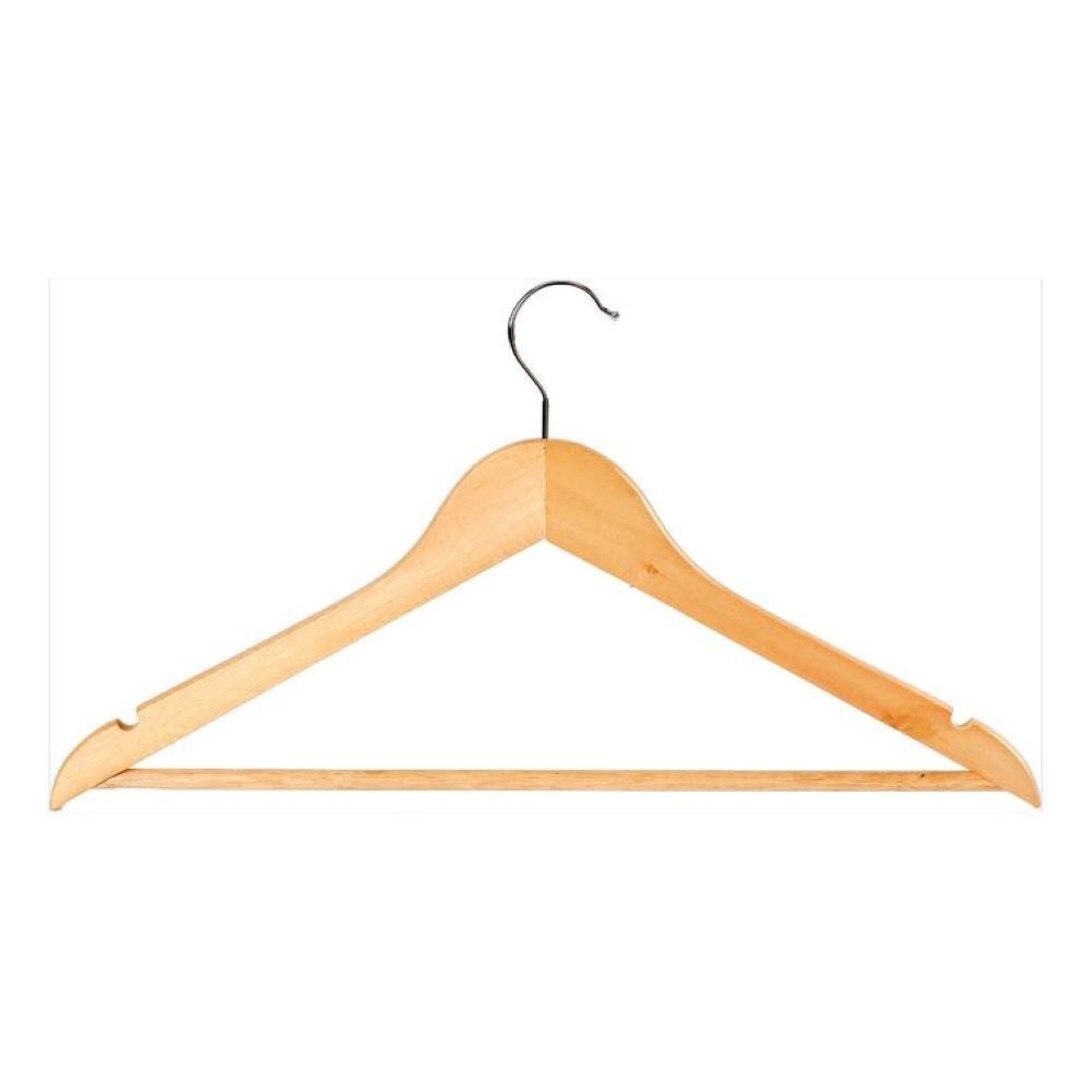timber clothes hanger