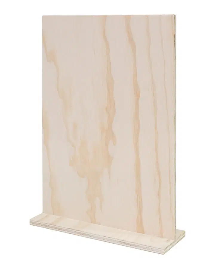 Plywood Sign Holder