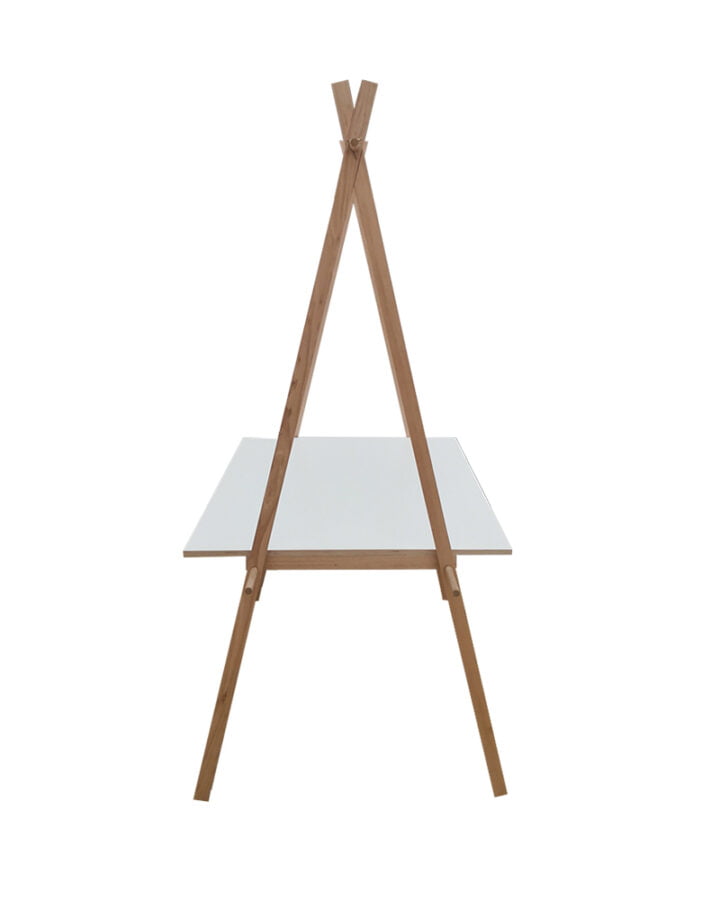 TAS OAK AND WHITE TABLETOP A-FRAME