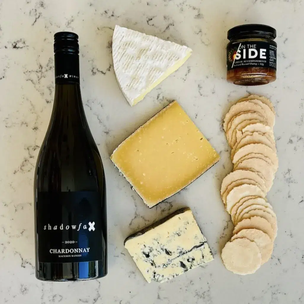 the artisan cheese room Chardonnay Cheese Hamper Shadowfax 2020