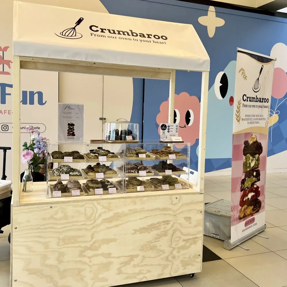 crumbaroo weekly pop-up